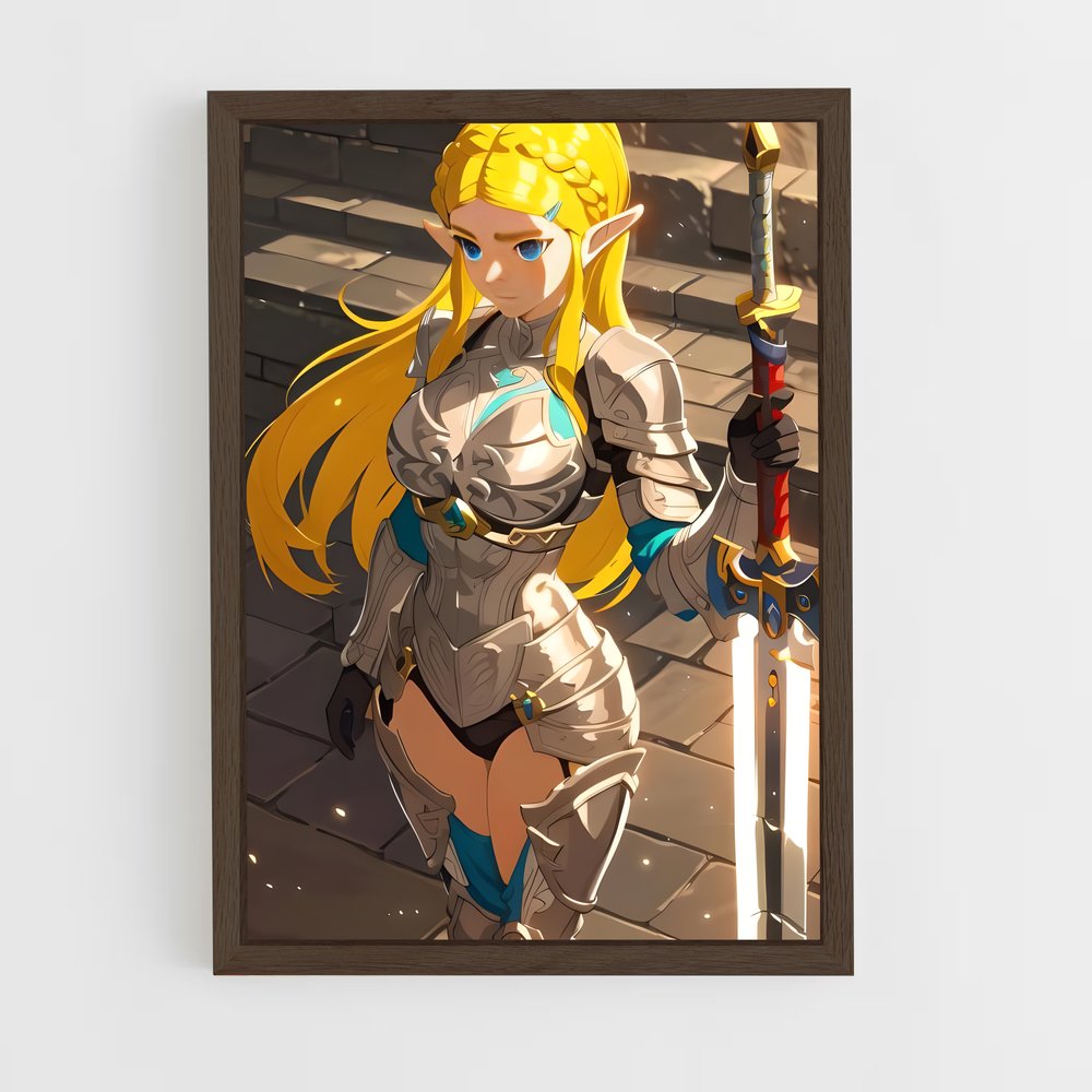 Poster Princess de zelda (vue 5)